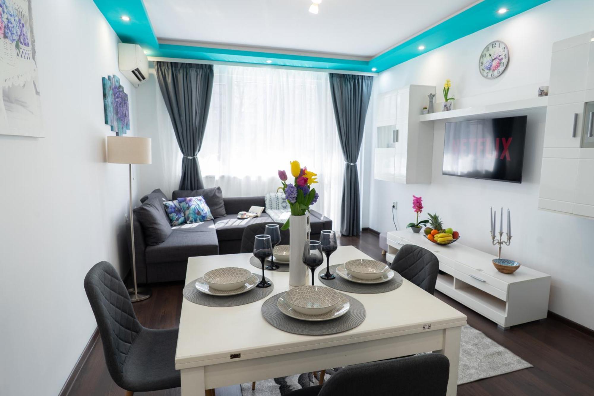 Luxury 2 Bedroom Apartment In Central Varna ภายนอก รูปภาพ
